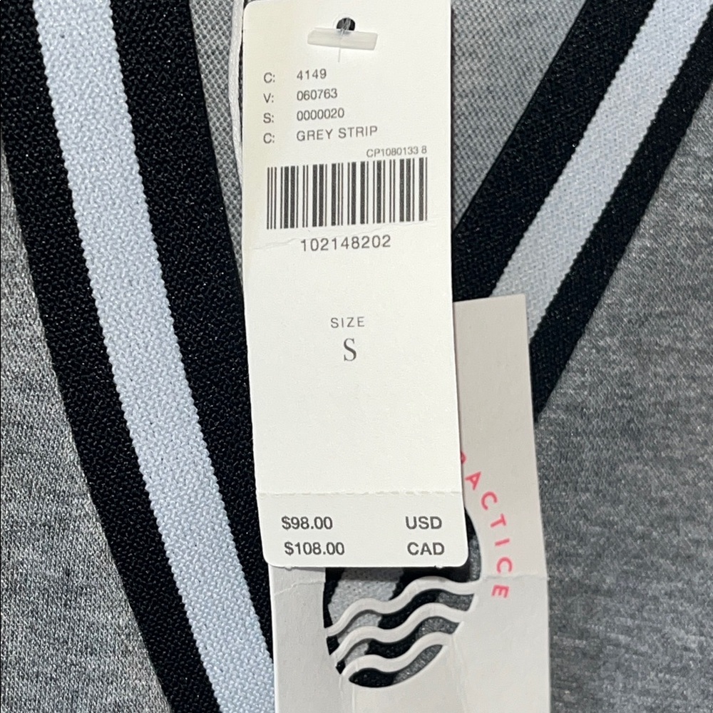 Daily Practice Sleeveless V-Neck Sporty Mini Dress NWT - Picture 5 of 6